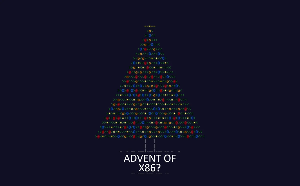Advent of Code 2025 using x86 Assembly?